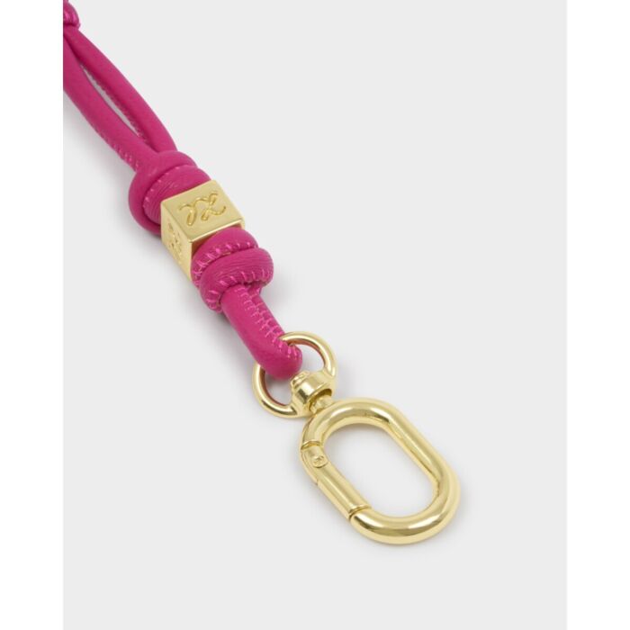 Katie Loxton Gia Bag Charm Keyring - Fuchsia